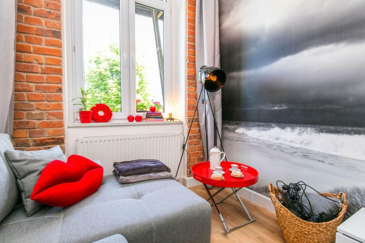 Berg Apartament Red Obok Starego Miasta Гданьск Экстерьер фото